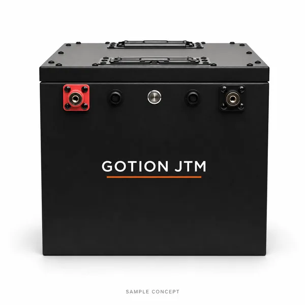 GOTION JTM Front-interface golf battery concept — sample concept
