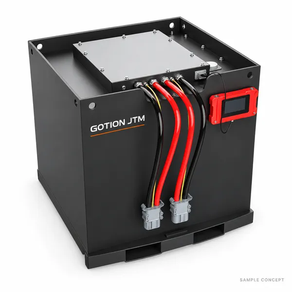 GOTION JTM Industrial tray battery concept — sample concept