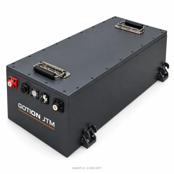 GOTION JTM Long-format golf battery concept — sample concept