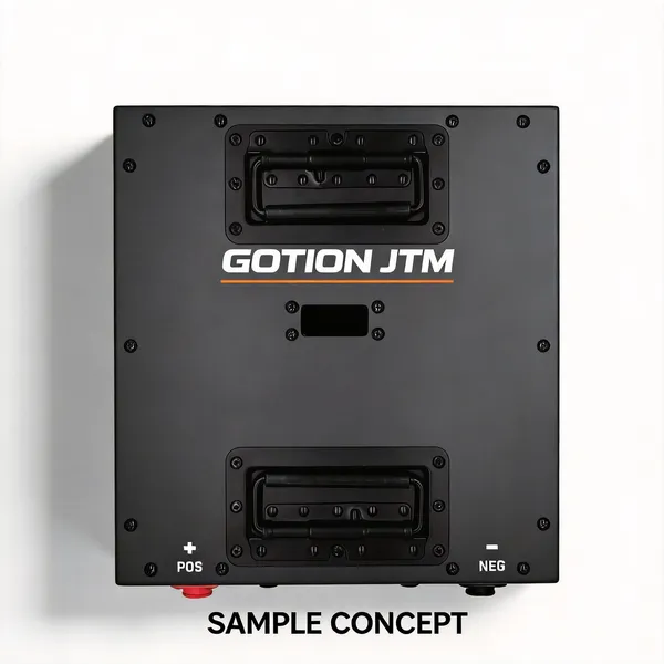 GOTION JTM Recessed-handle golf battery concept — sample concept