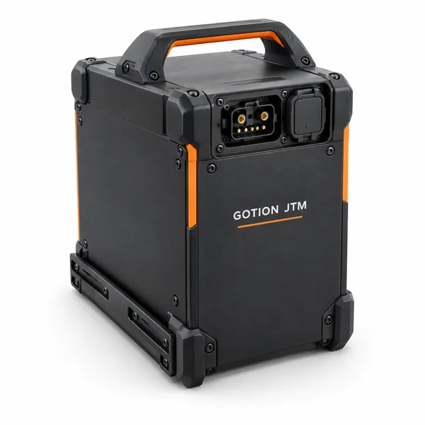 GOTION JTM Removable robot battery pack design — Design illustration